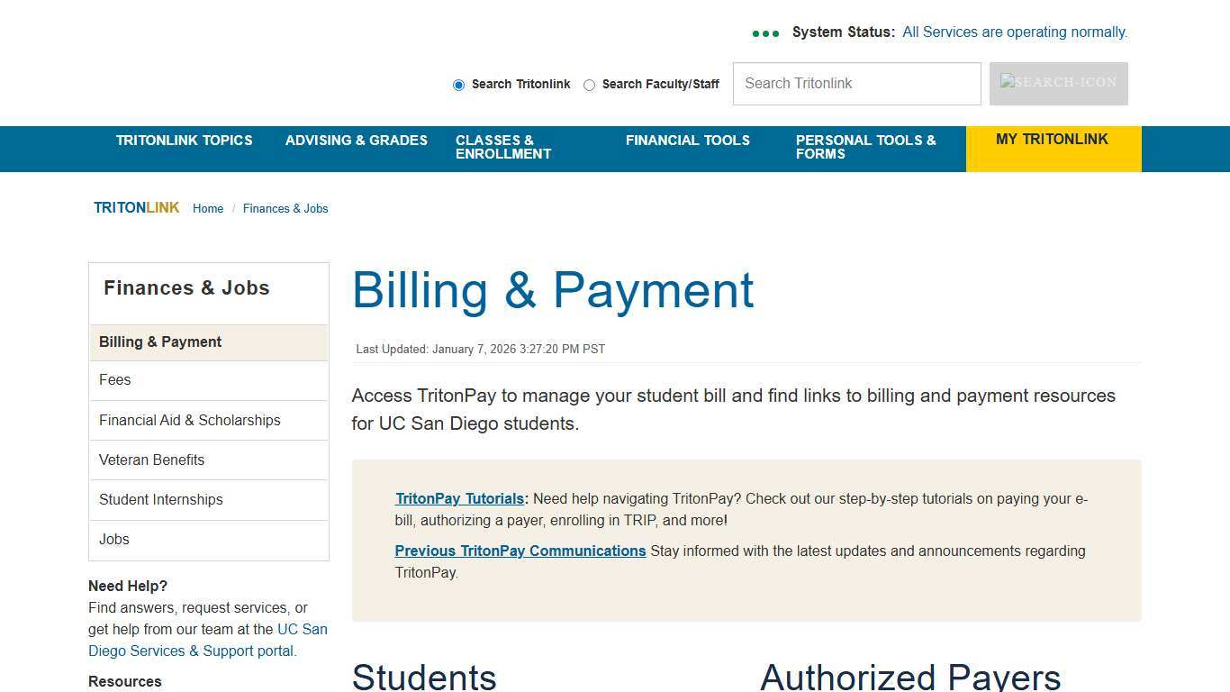 Billing & Payment
