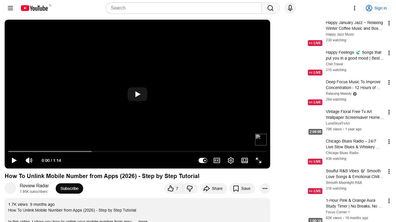 How To Unlink Mobile Number from Apps (2026) - Step by Step Tutorial - YouTube